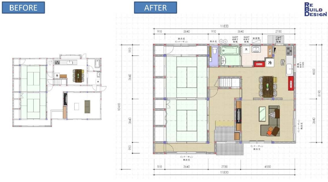 平面図After